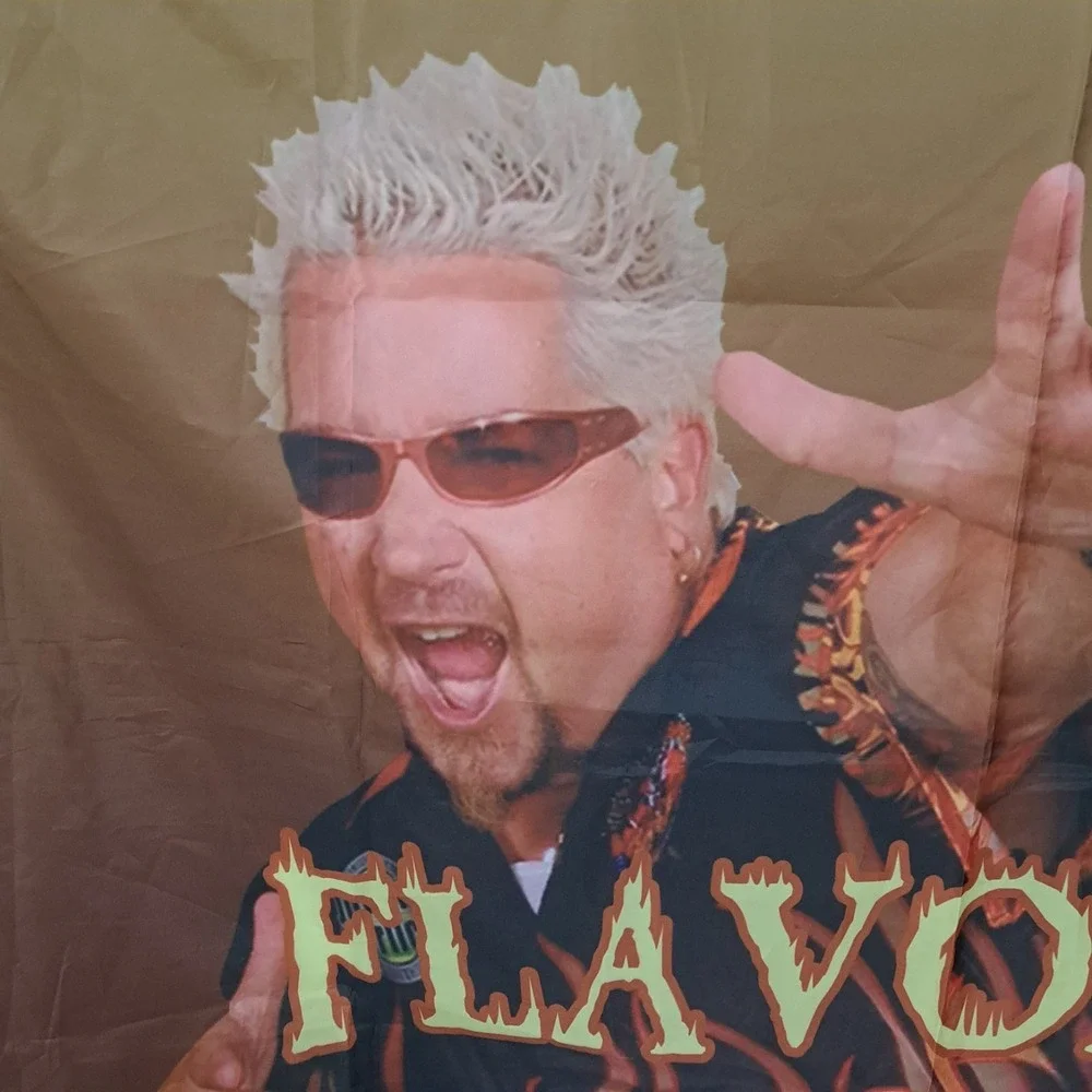 Guy Fieri Flavortown 3x5 Feet Flag Banner Wall Tapestry College Dorm Mancave